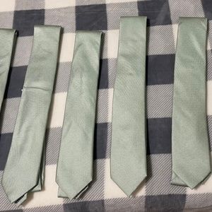 Solid Light Green Ties